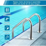 echelle piscine inox maroc